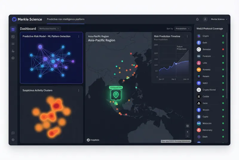 Merkle Science — 予測型暗号資産リスクインテリジェンスプラットフォーム